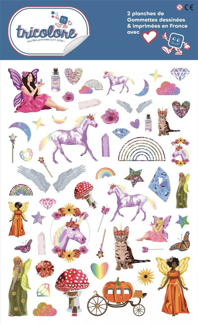 Gommette Féerie - 130 pièces