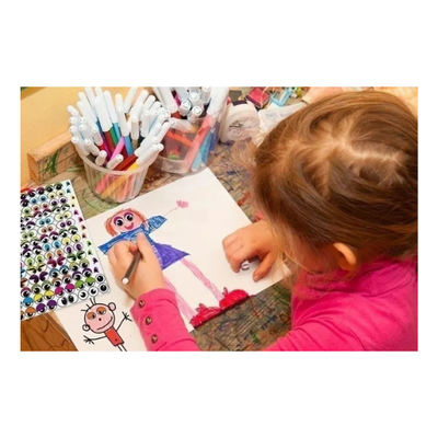 Gommette yeux - 594 pièces