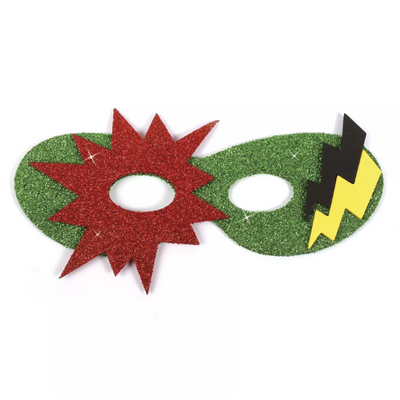 12 masques à décorer - Super-héros