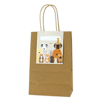 6 Sacs cadeaux - Chiens