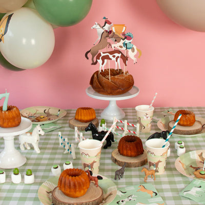 Cake topper - Chevaux