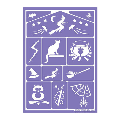 Pochoir de maquillage express - Magie