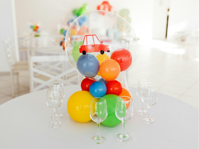 Ballons avec dessin imprimé