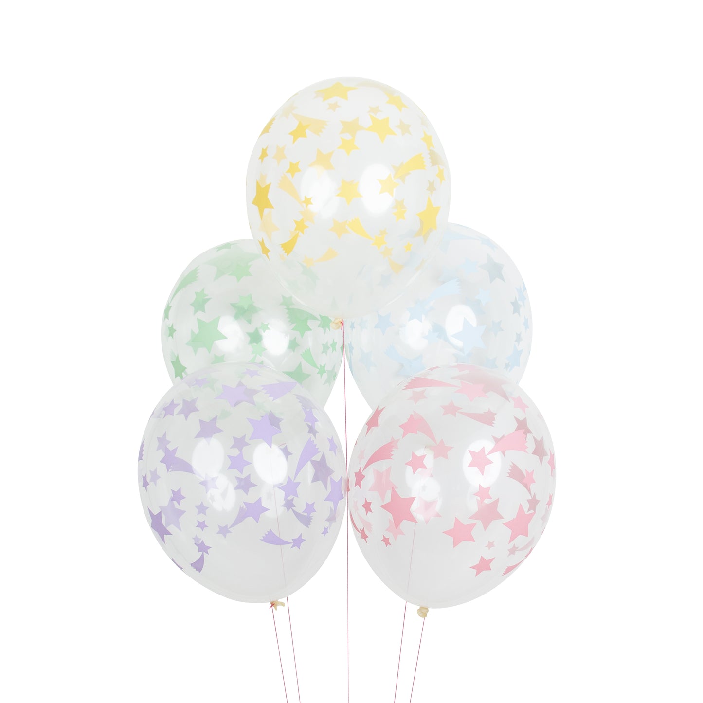 5 Ballons de baudruche : licorne cosmique