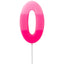 Bougie chiffre - Rose