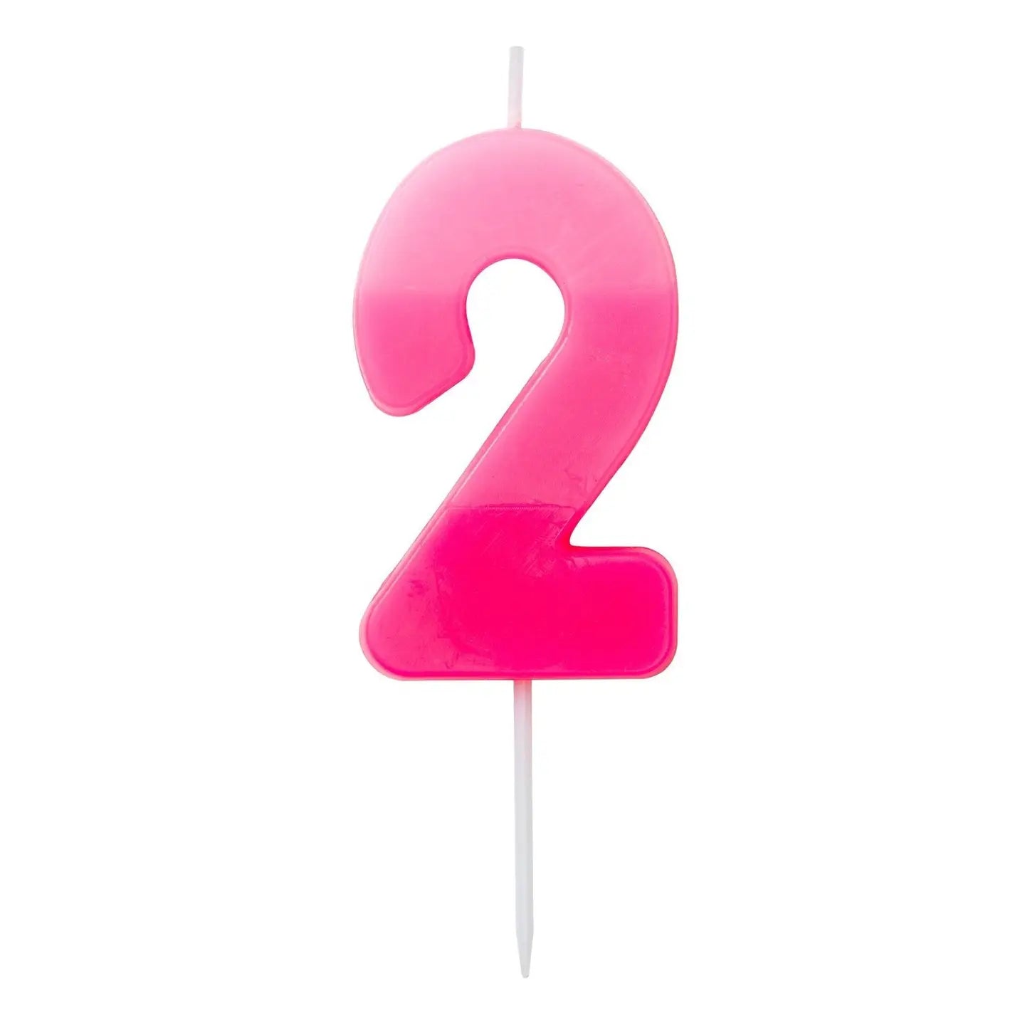 Bougie chiffre - Rose