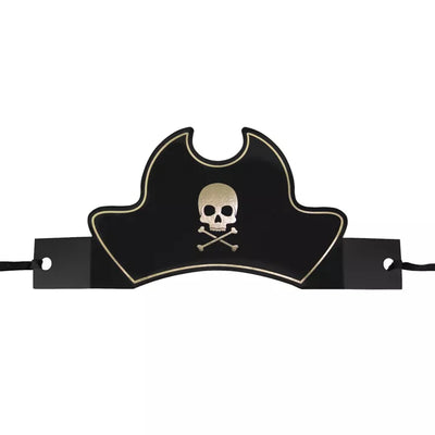 8 Coiffes carton - Pirates