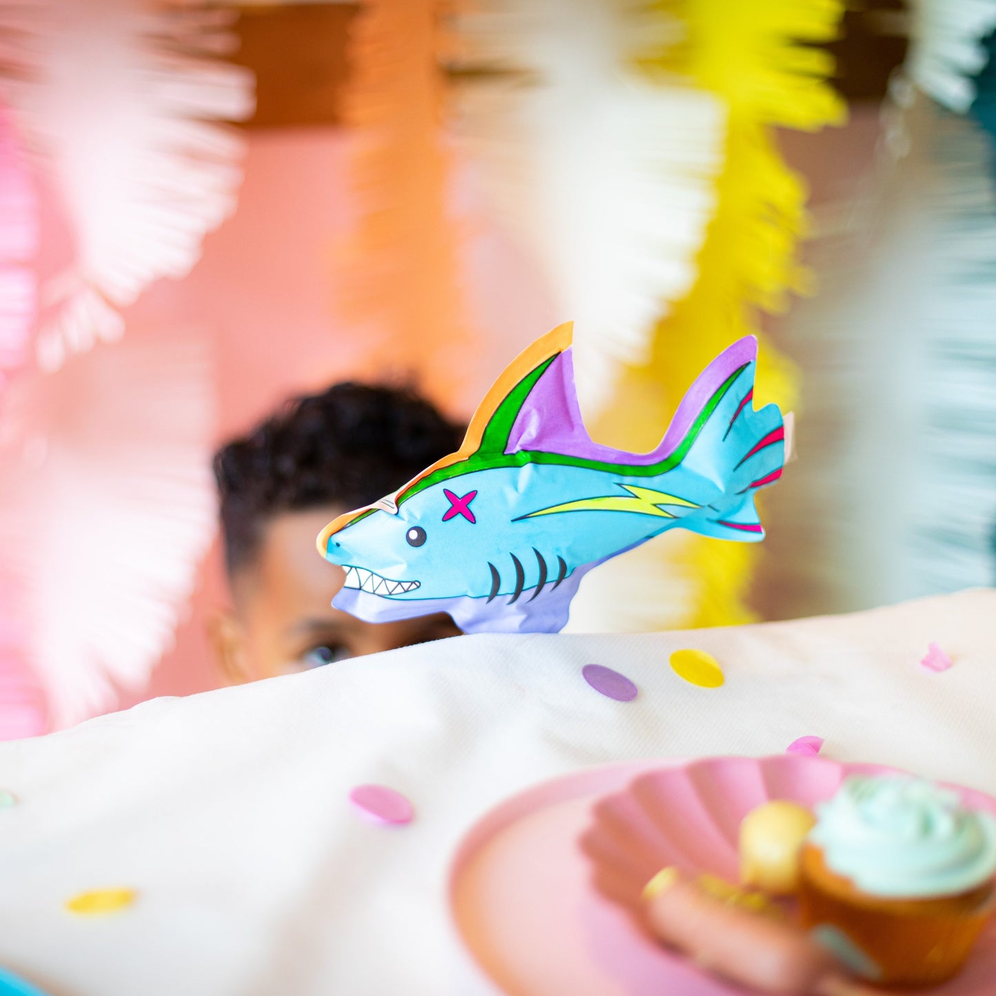 Pack anniversaire coloriages gonflables - x8 Animaux marins