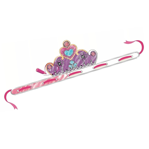 6 Diadèmes princesses à décorer