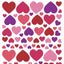 Gommettes coeurs - 152 pièces