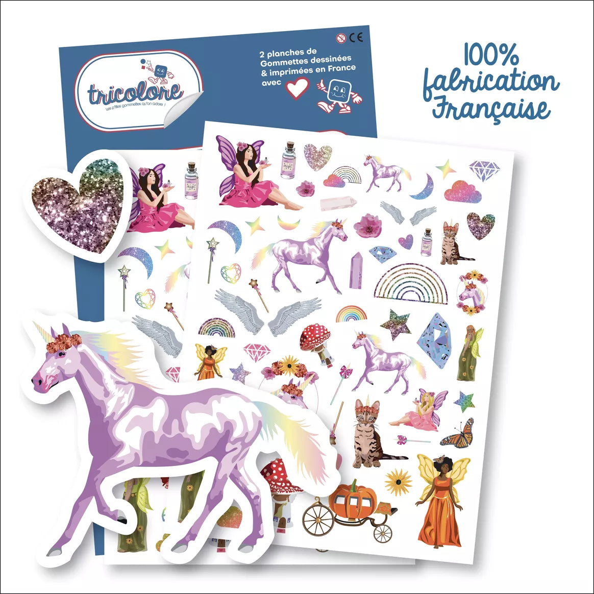 Gommette Féerie - 130 pièces