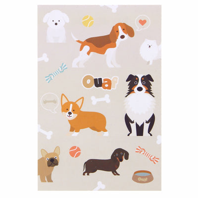 6 Invitations - Chiens
