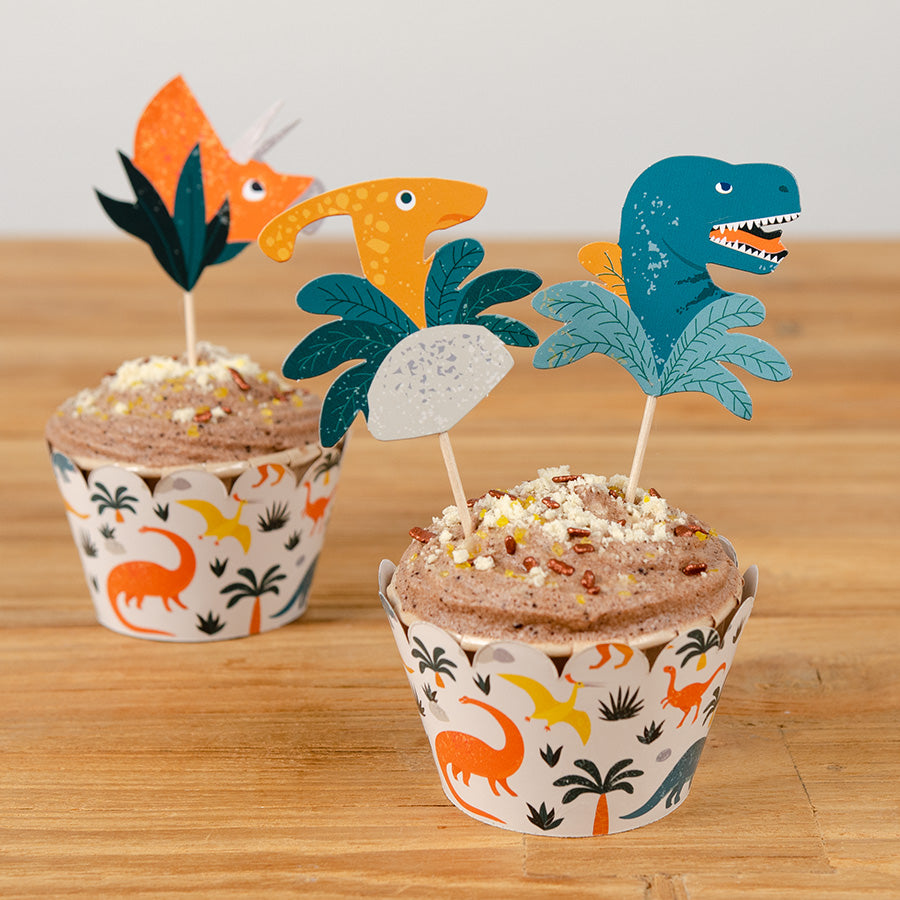 Kit cupcakes - Dinosaures