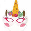 6 Masques licornes à décorer