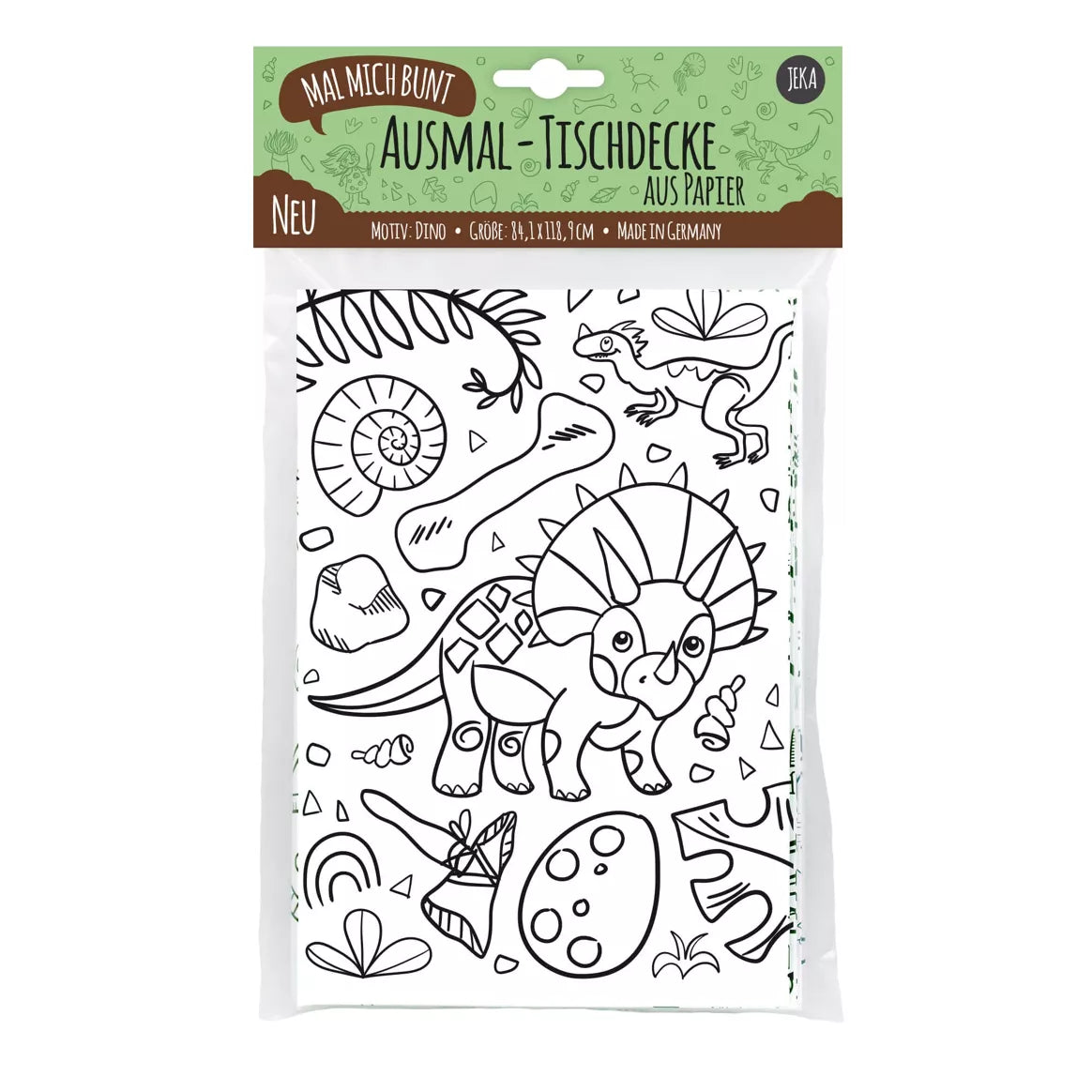 Nappe à colorier - Dinos