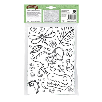 Nappe à colorier - Dinos