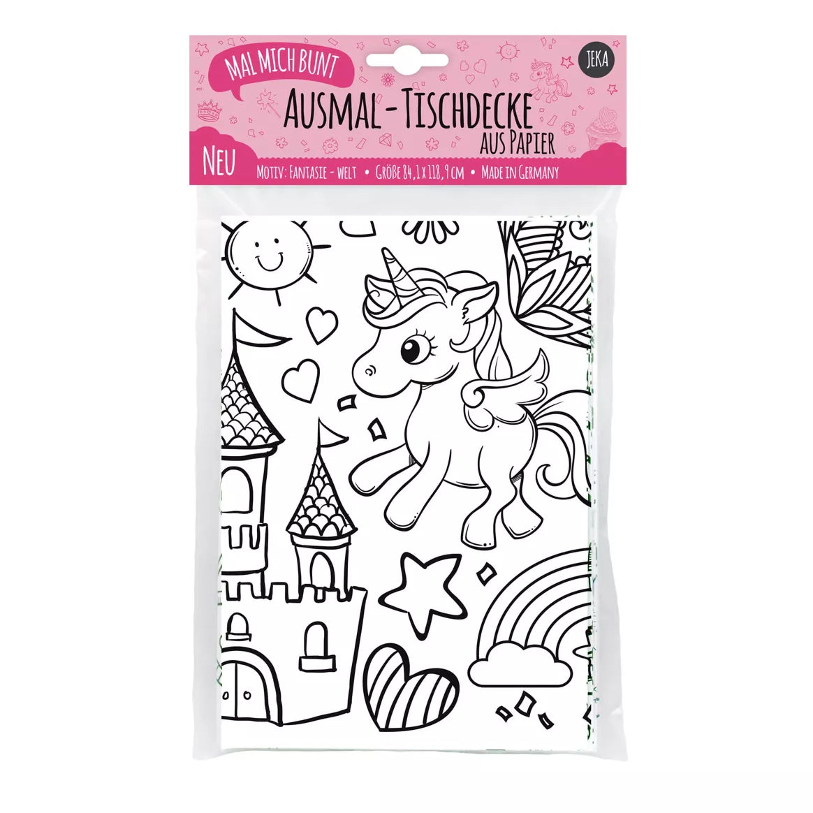 Nappe à colorier - Fantaisie