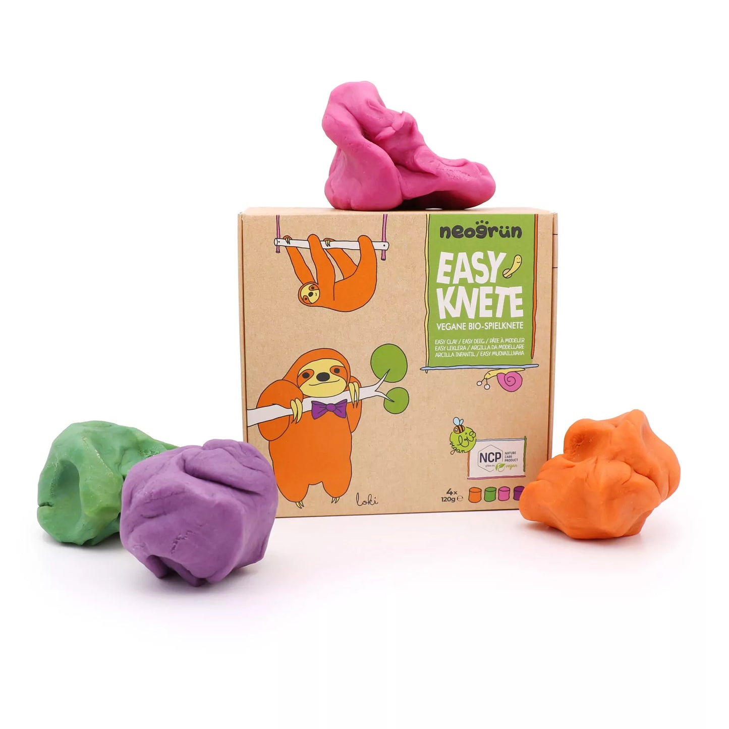 4 Pâtes à modeler - Set Loki