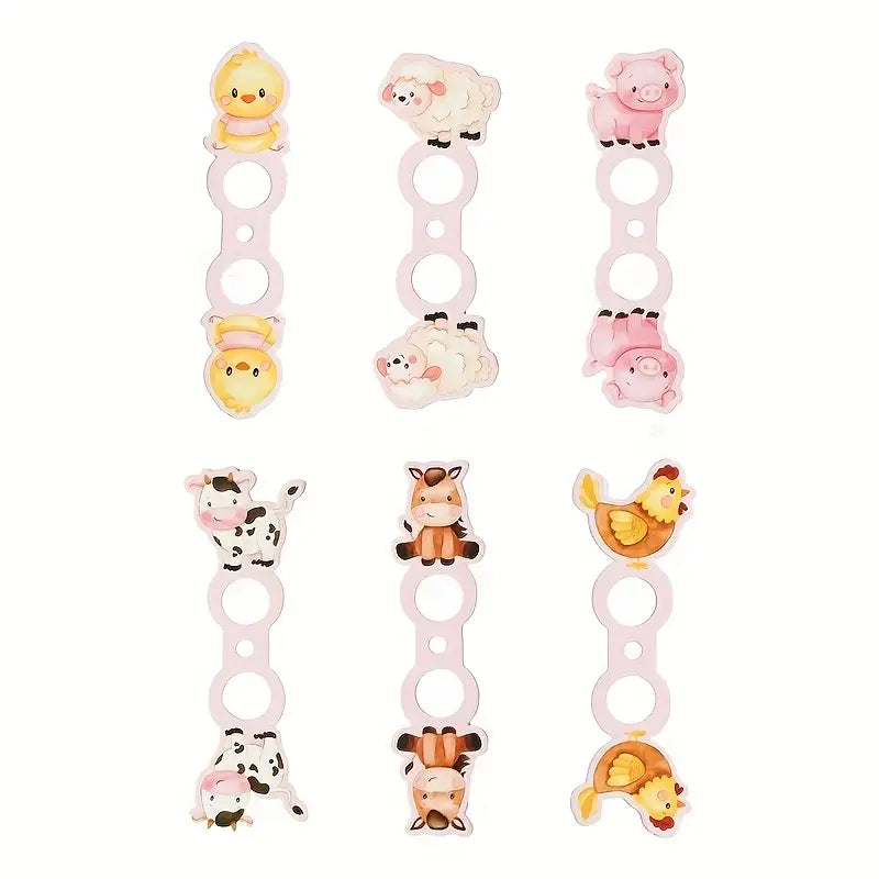 Porte-sucette animal - Ferme