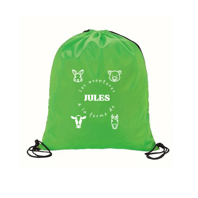 Sac de gym personnalisé - Ferme