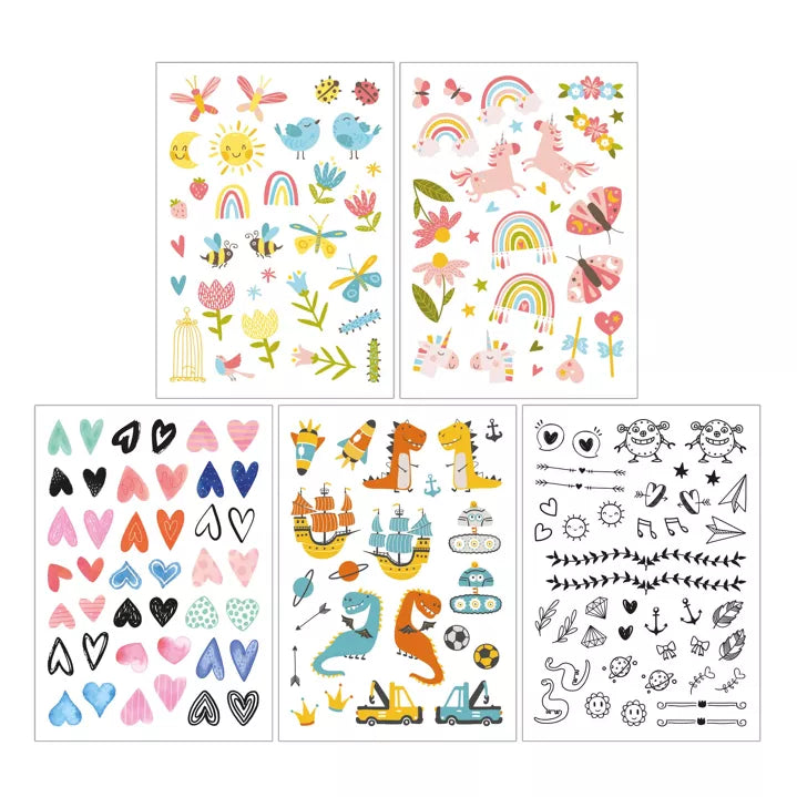 Tatouages - Dinos et Licornes