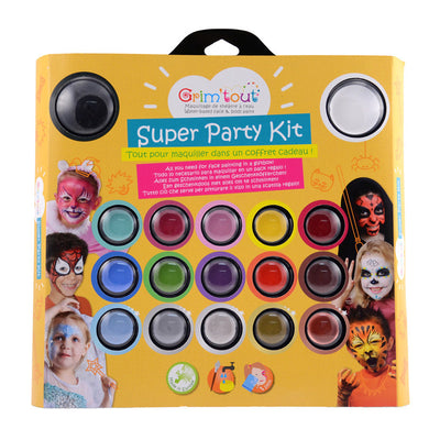 Palette de maquillage de fête 17 couleurs - Super Party Kit