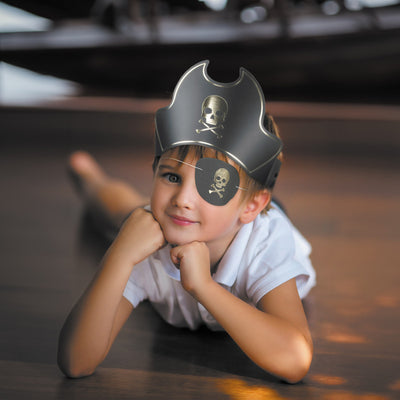 8 Cache-oeil carton- Pirates