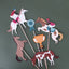 Cake topper - Chevaux