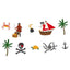 Guirlande d'anniversaire - Pirates