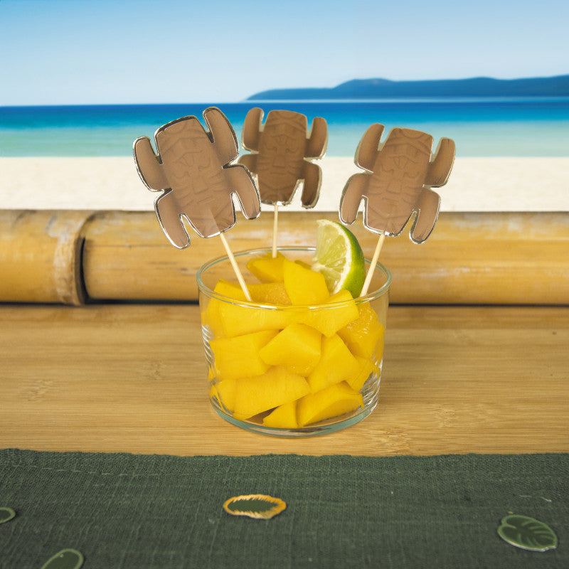 10 pics à cocktail - Totem aventurier