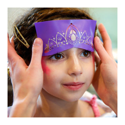 Pochoir de maquillage express - Princesse