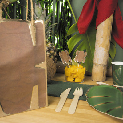 4 Sacs en papier - Totem aventurier