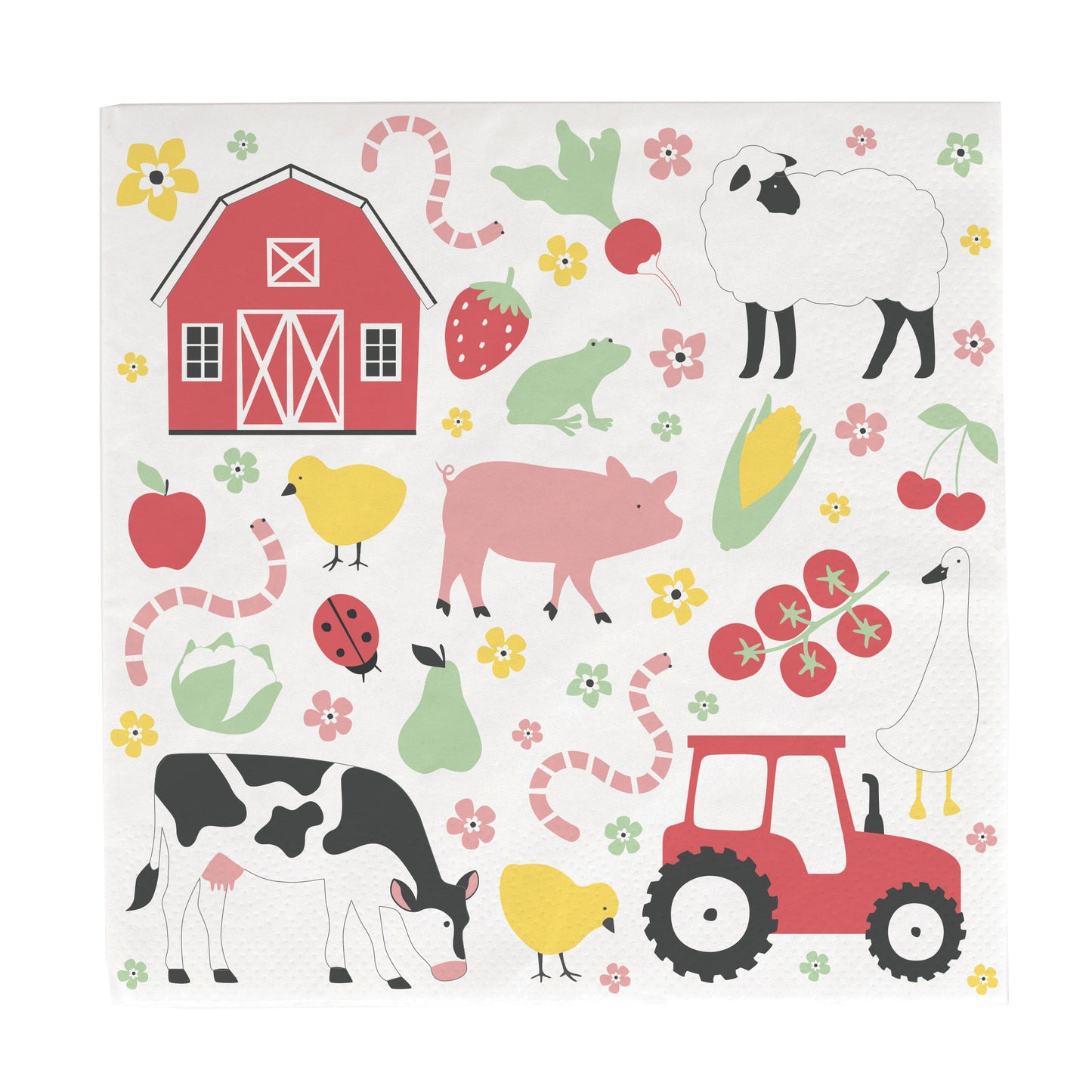 20 Serviettes en papier - Ferme