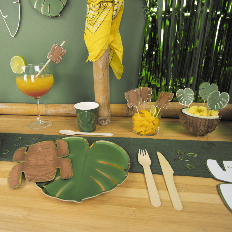 16 Serviettes 33X27CM - Totem aventurier