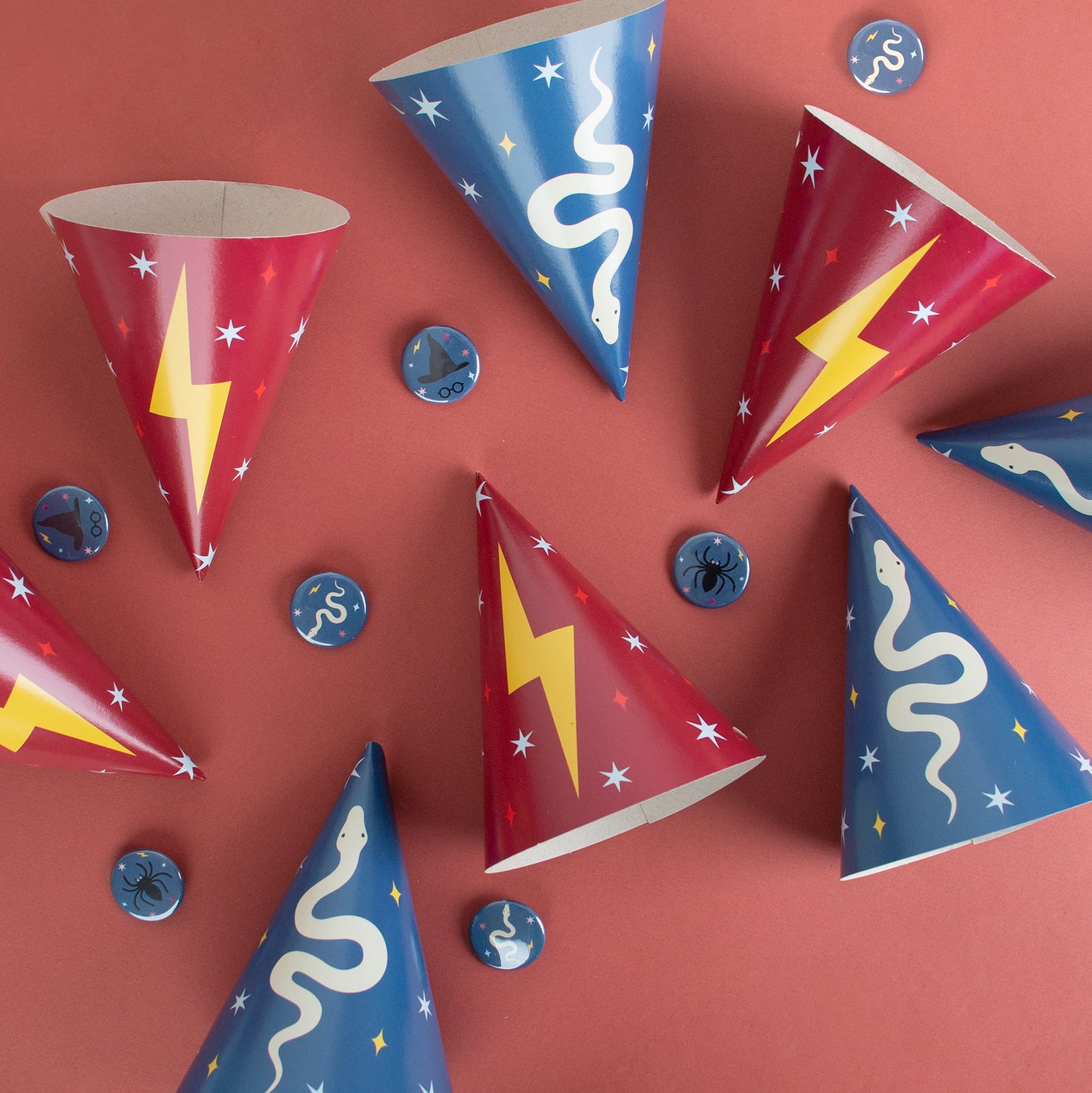 8 Chapeaux pointus - Sorciers