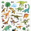 Gommettes Dinosaures - 90 pièces