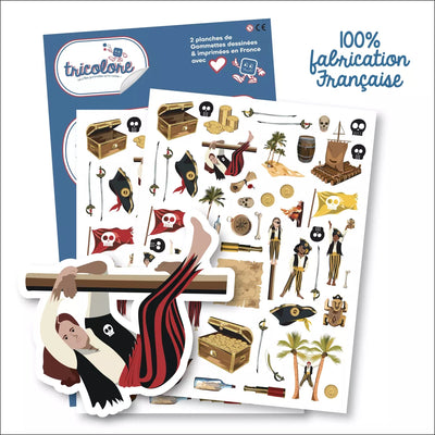 Gommettes Pirates - 110 pièces